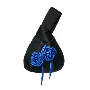 FlowersBagBlackBlue